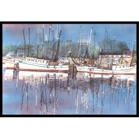 Carolines Treasures Harbour Indoor Or Outdoor Mat - 18 x 27 in. 8112MAT